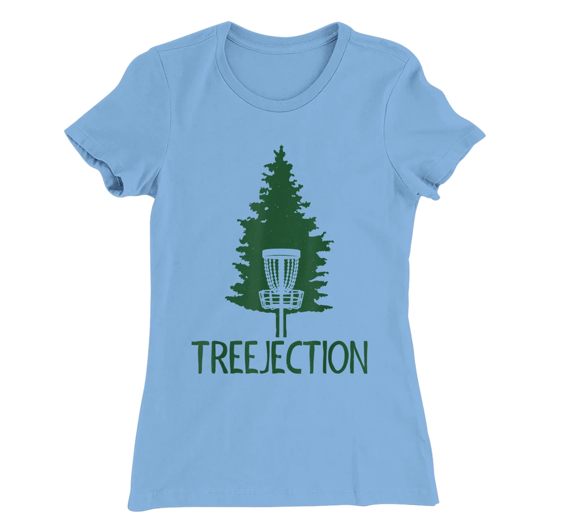Disc Golf Treejection T-Shirt, Women T-Shirt