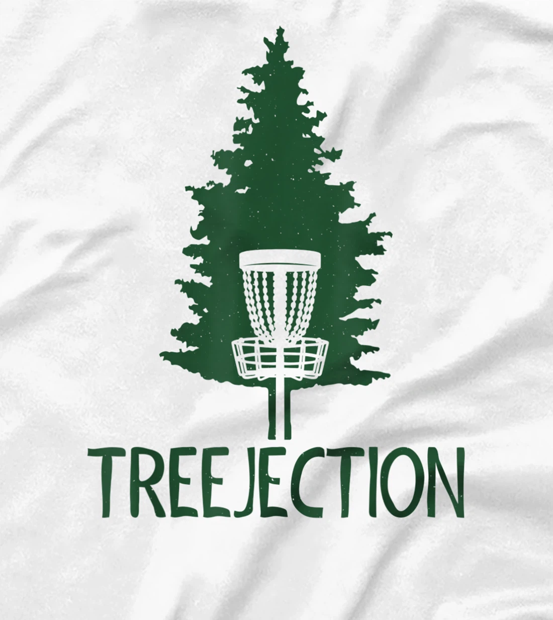 Disc Golf Treejection T-Shirt, Women T-Shirt