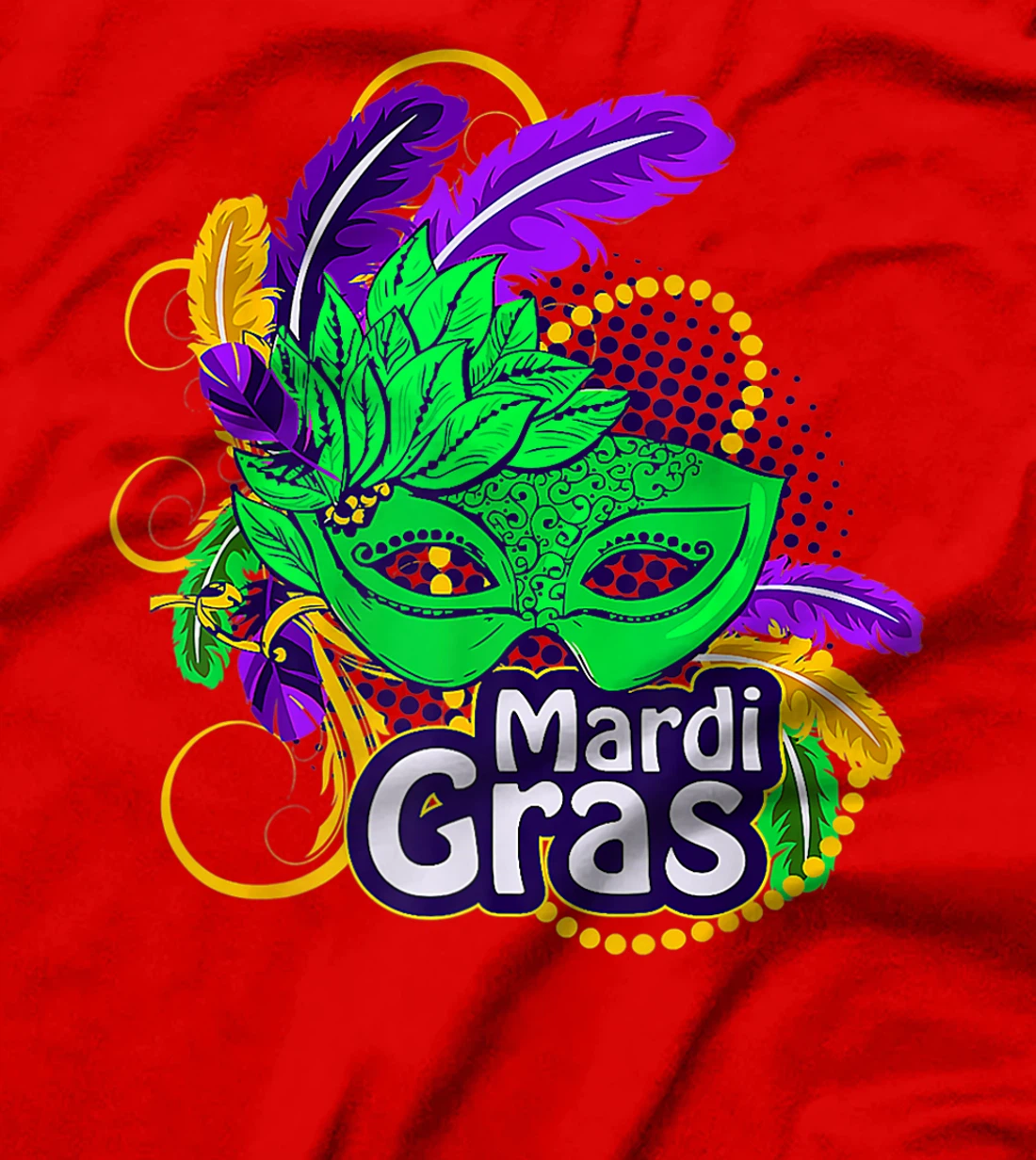 Mardi Gras Funny Mardi Gras 2022 Beads Mask Feathers T-Shirt, Kid T-Shirt and Women T-Shirt