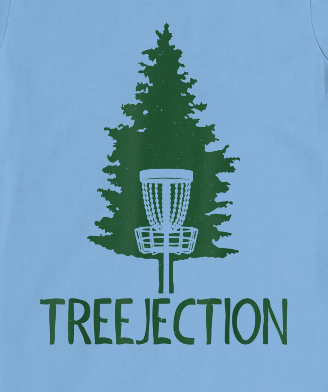 Disc Golf Treejection T-Shirt, Women T-Shirt