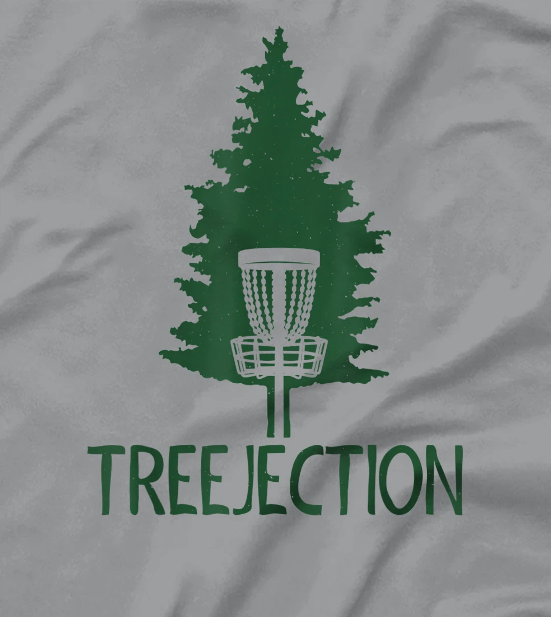 Disc Golf Treejection T-Shirt, Women T-Shirt