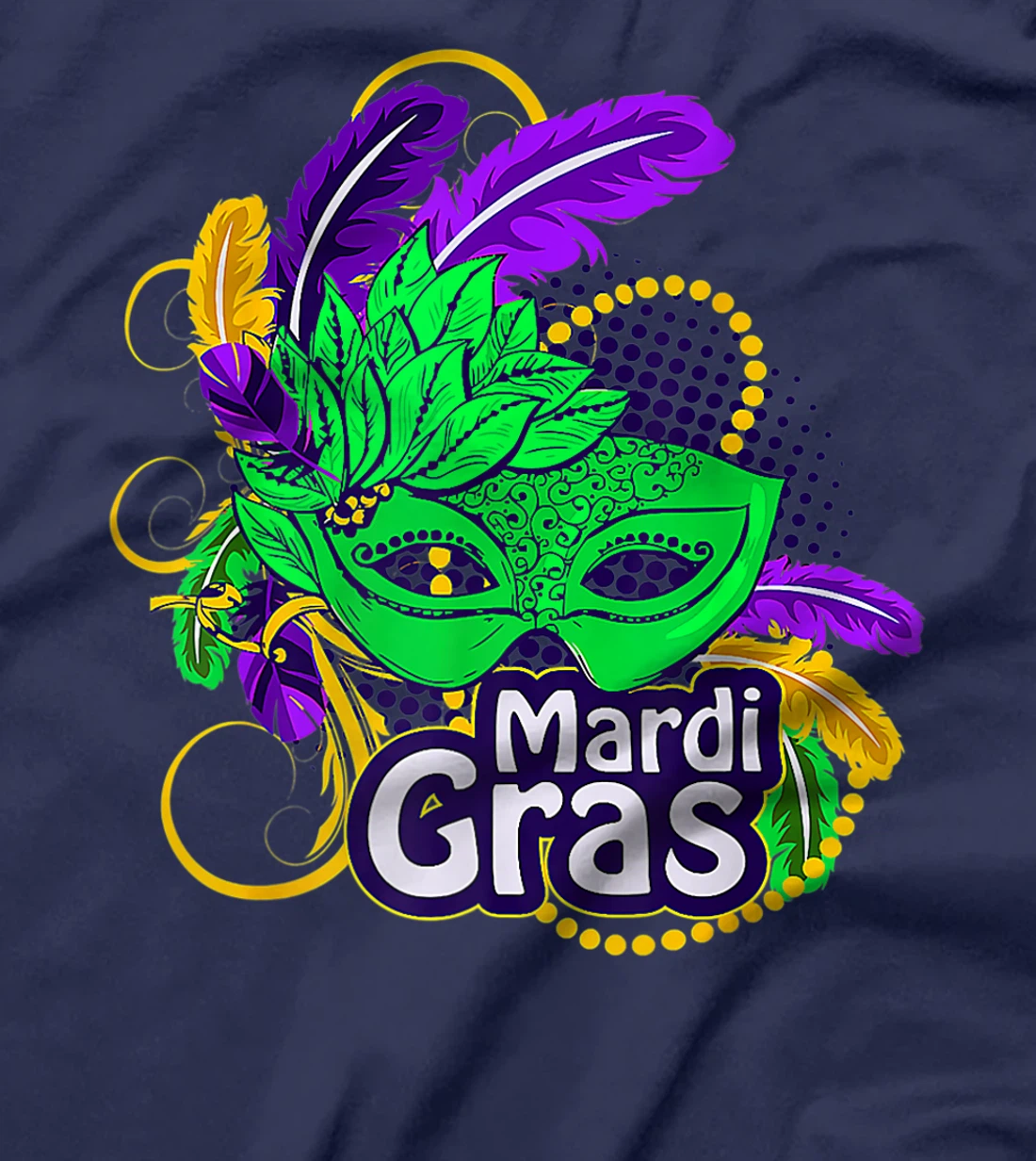 Mardi Gras Funny Mardi Gras 2022 Beads Mask Feathers T-Shirt, Kid T-Shirt and Women T-Shirt