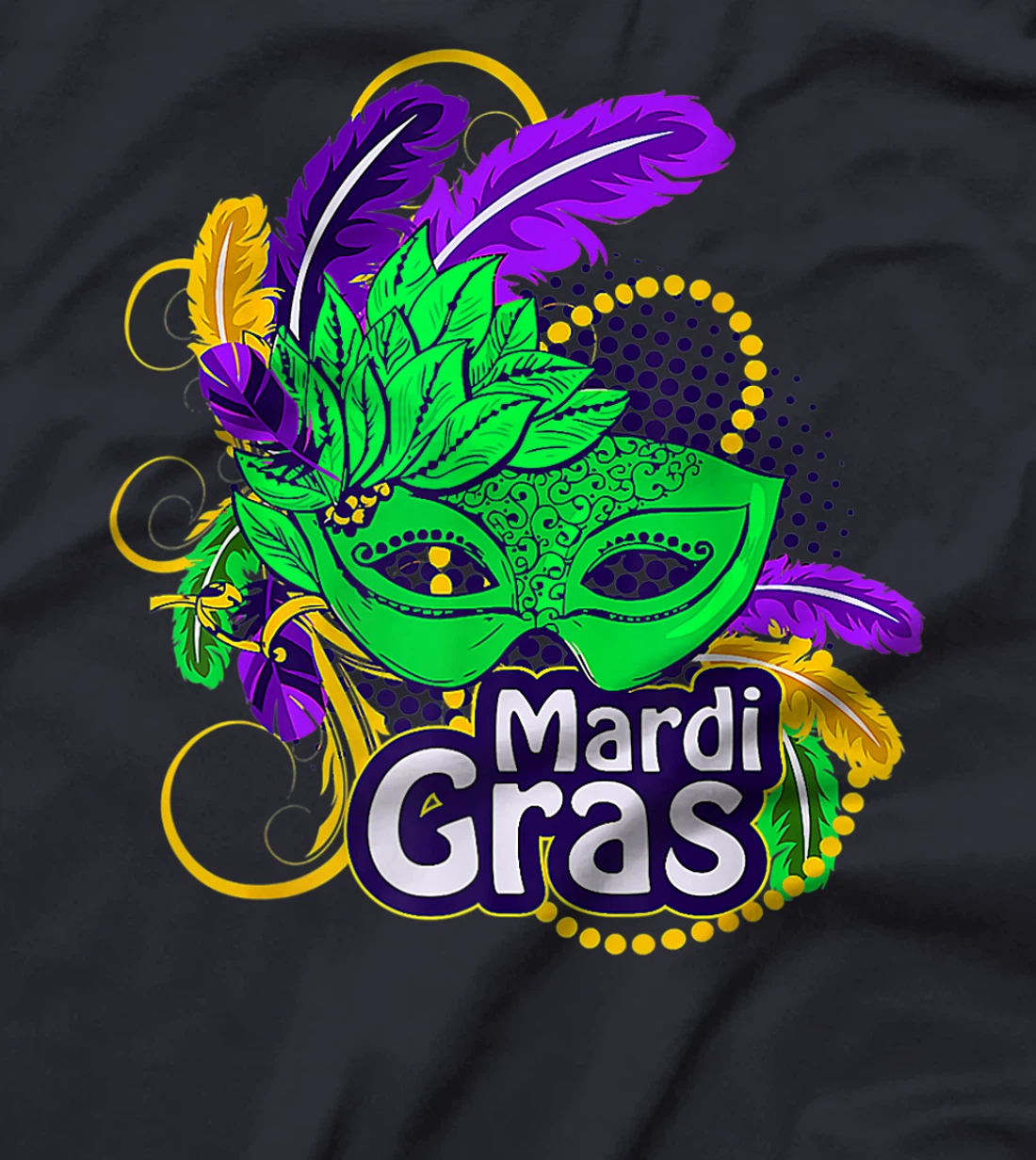 Mardi Gras Funny Mardi Gras 2022 Beads Mask Feathers T-Shirt, Kid T-Shirt and Women T-Shirt