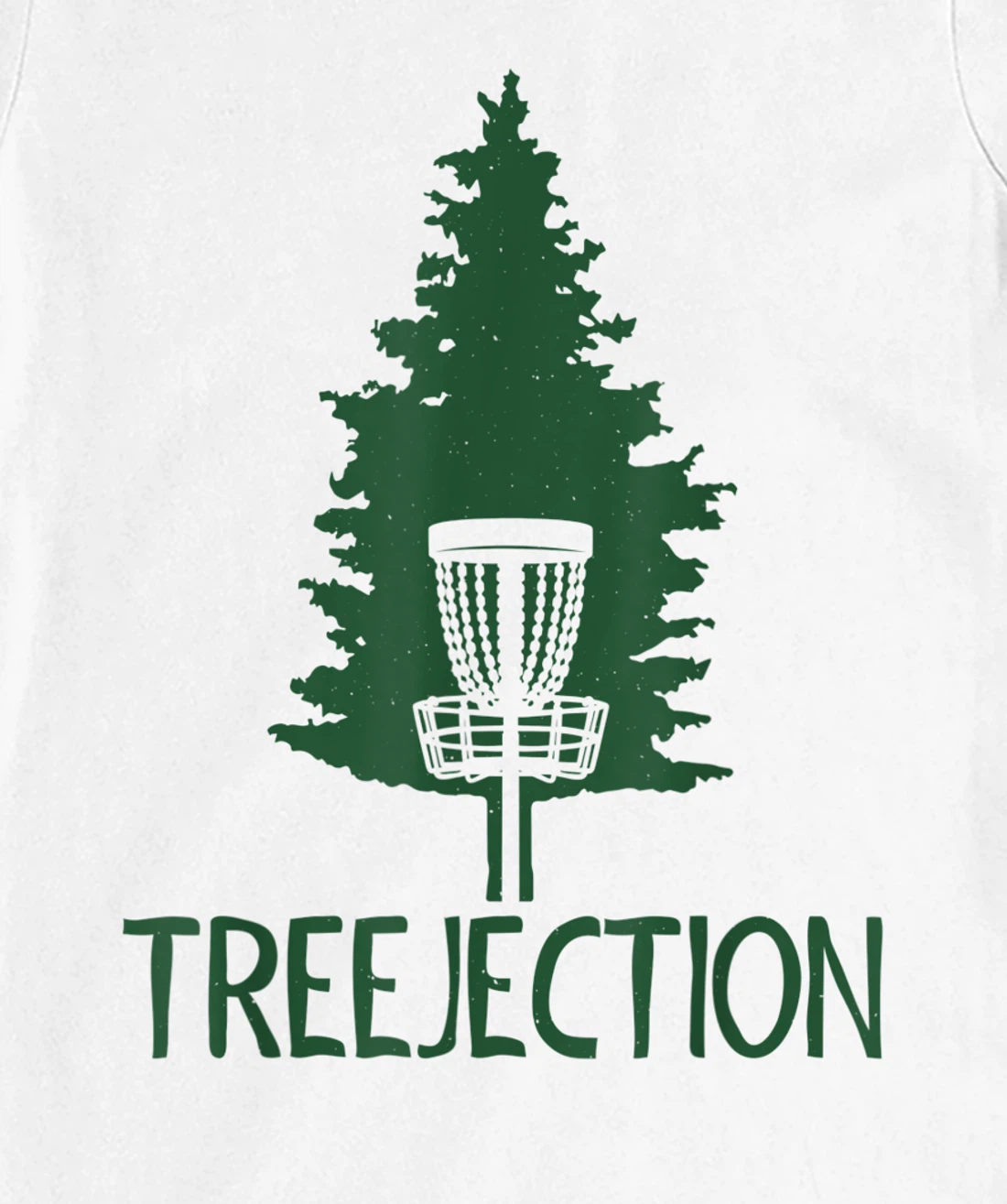 Disc Golf Treejection T-Shirt, Women T-Shirt