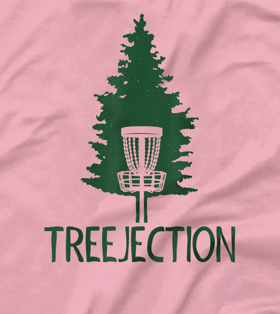 Disc Golf Treejection T-Shirt, Women T-Shirt
