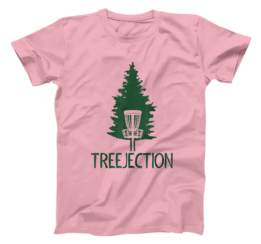 Disc Golf Treejection T-Shirt, Women T-Shirt