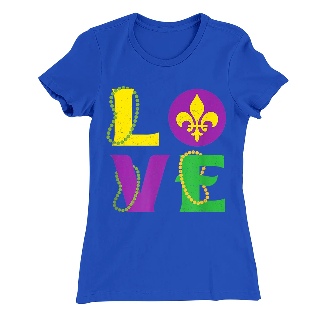 Mardi Gras Carnival LOVE New Orleans Cajun Festival T-Shirt, Kid T-Shirt and Women T-Shirt