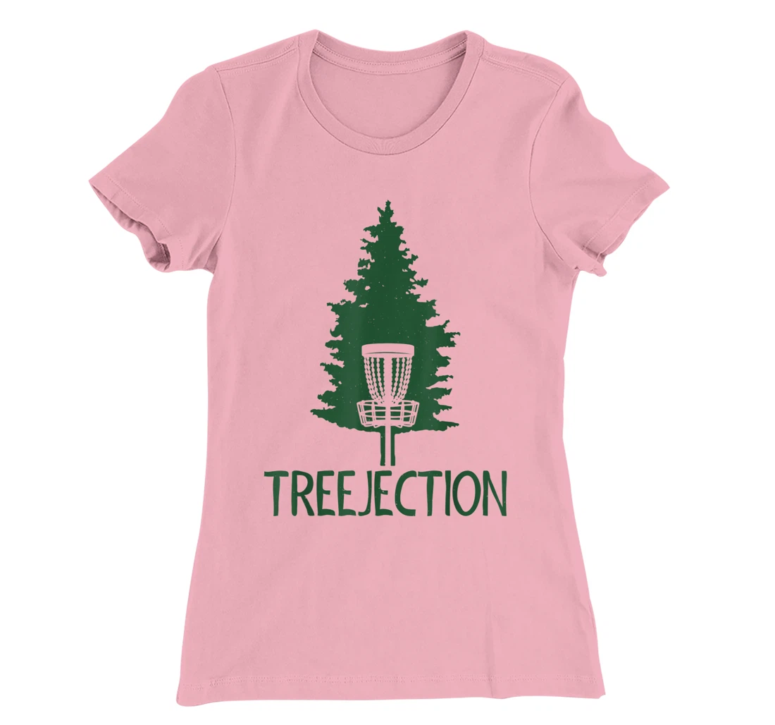Disc Golf Treejection T-Shirt, Women T-Shirt