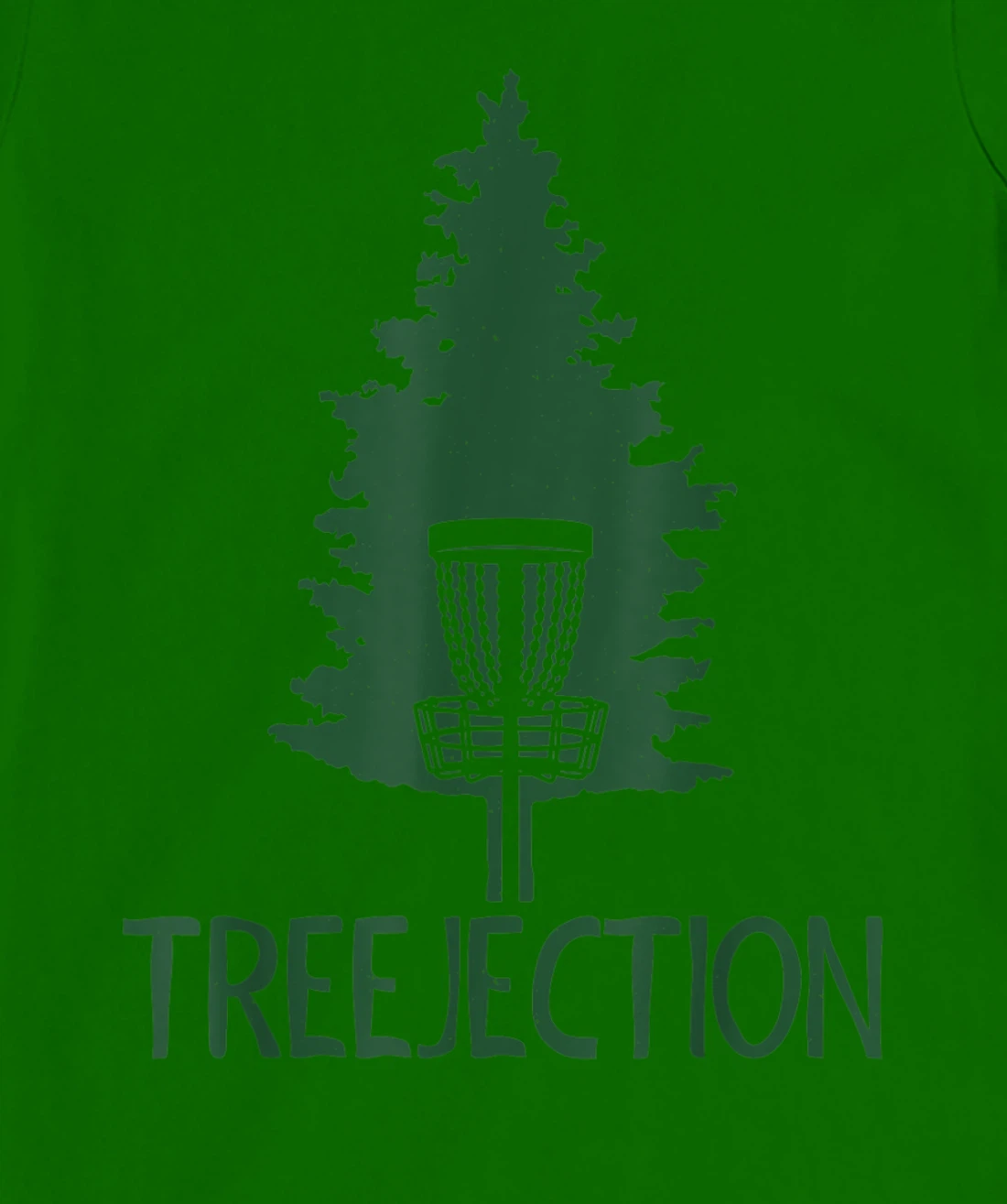 Disc Golf Treejection T-Shirt, Women T-Shirt