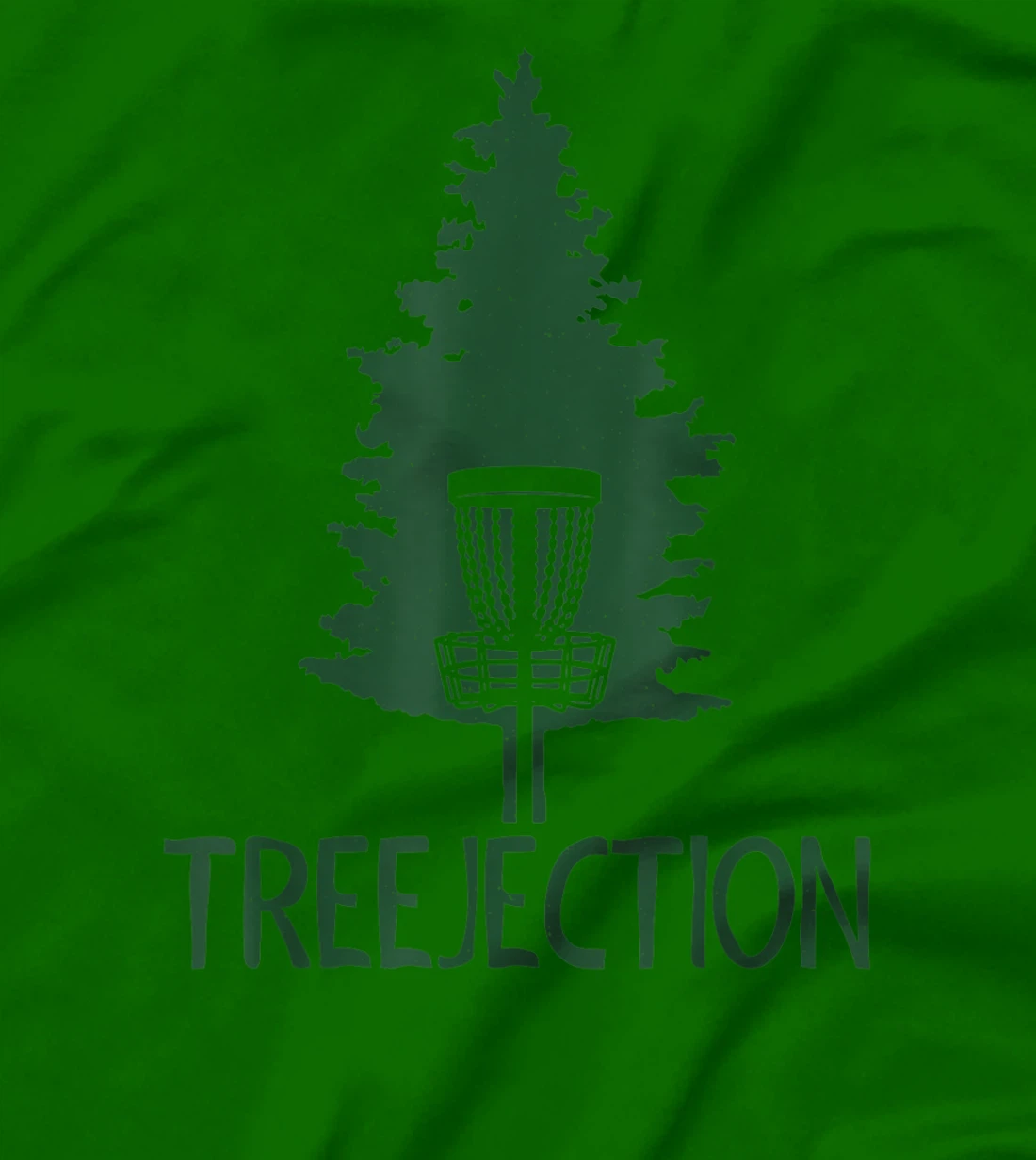 Disc Golf Treejection T-Shirt, Women T-Shirt