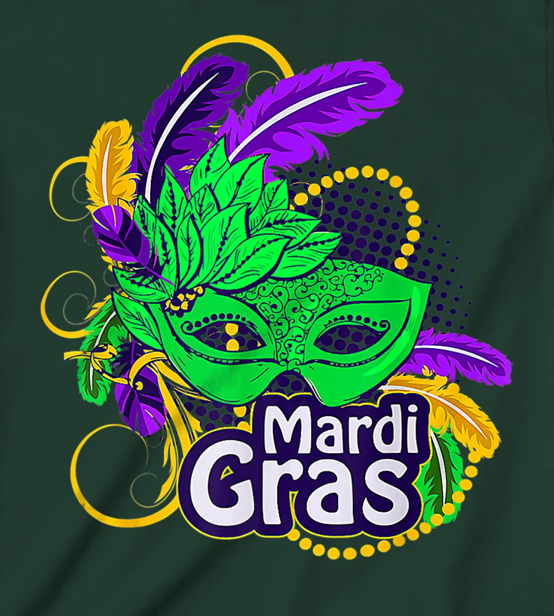 Mardi Gras Funny Mardi Gras 2022 Beads Mask Feathers T-Shirt, Kid T-Shirt and Women T-Shirt