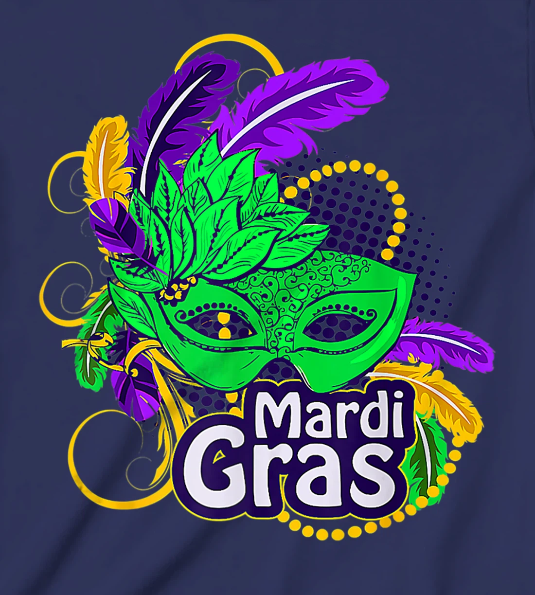 Mardi Gras Funny Mardi Gras 2022 Beads Mask Feathers T-Shirt, Kid T-Shirt and Women T-Shirt