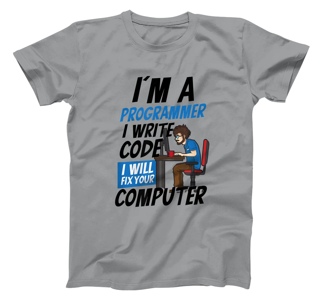 Womens I Will Fix Your Computer Design Computer Programming T-Shirt, Women T-Shirt