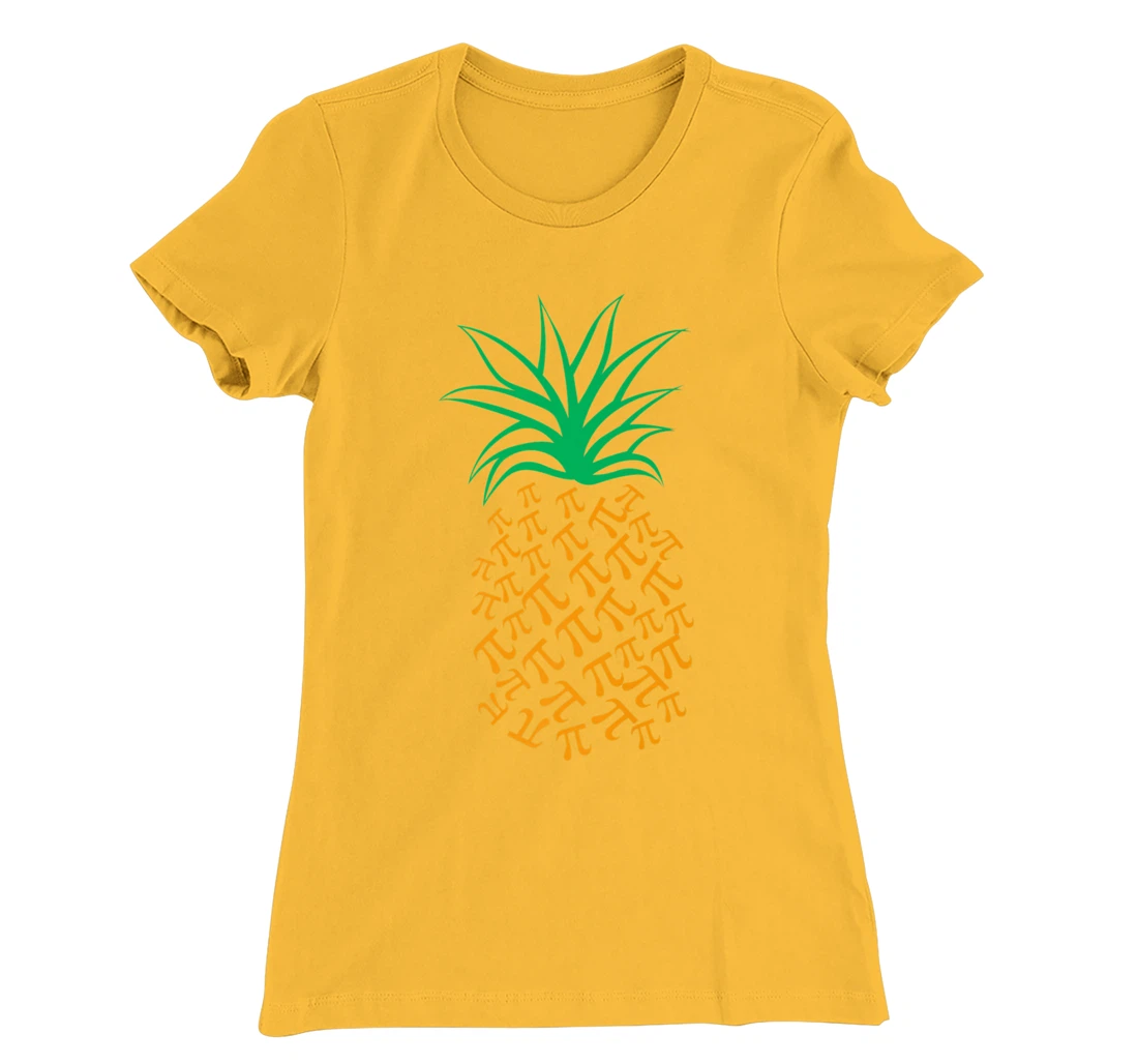 Womens Happy Pie Day Cute Pi Pineapple 3.14 Funny STEM Math Teacher T-Shirt, Kid T-Shirt and Women T-Shirt