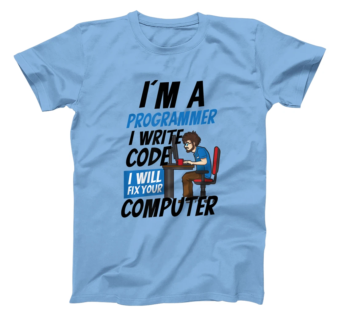 Womens I Will Fix Your Computer Design Computer Programming T-Shirt, Women T-Shirt