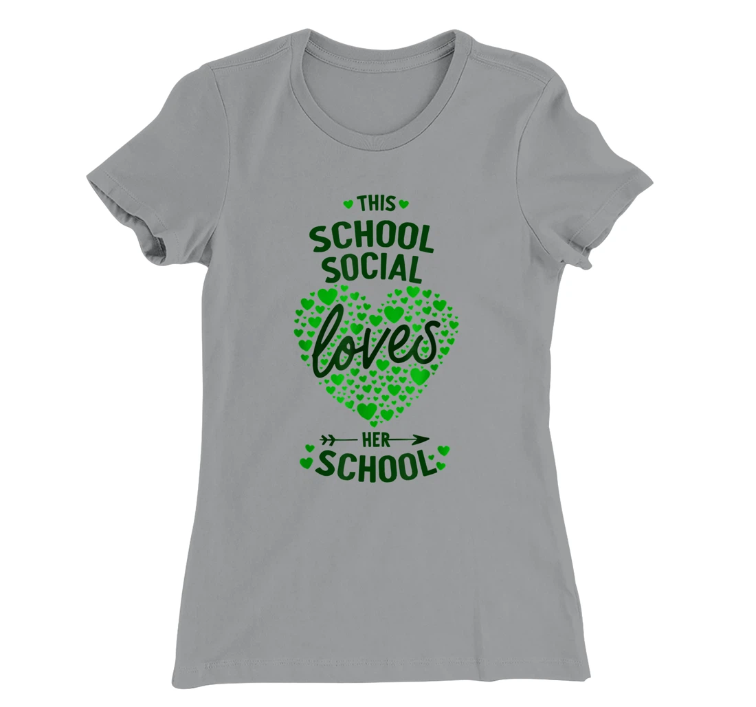 Womens School Social Lucky To Be A Teacher St Patrick Day One Lucky T-Shirt, Women T-Shirt
