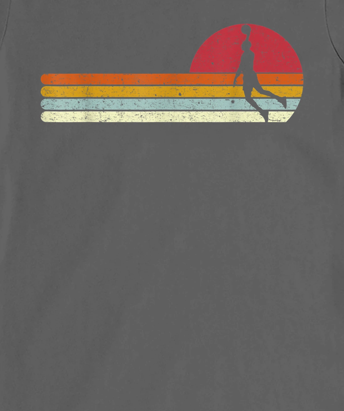 Basketball Sunset Vintage Retro Distressed T-Shirt, Kid T-Shirt and Women T-Shirt