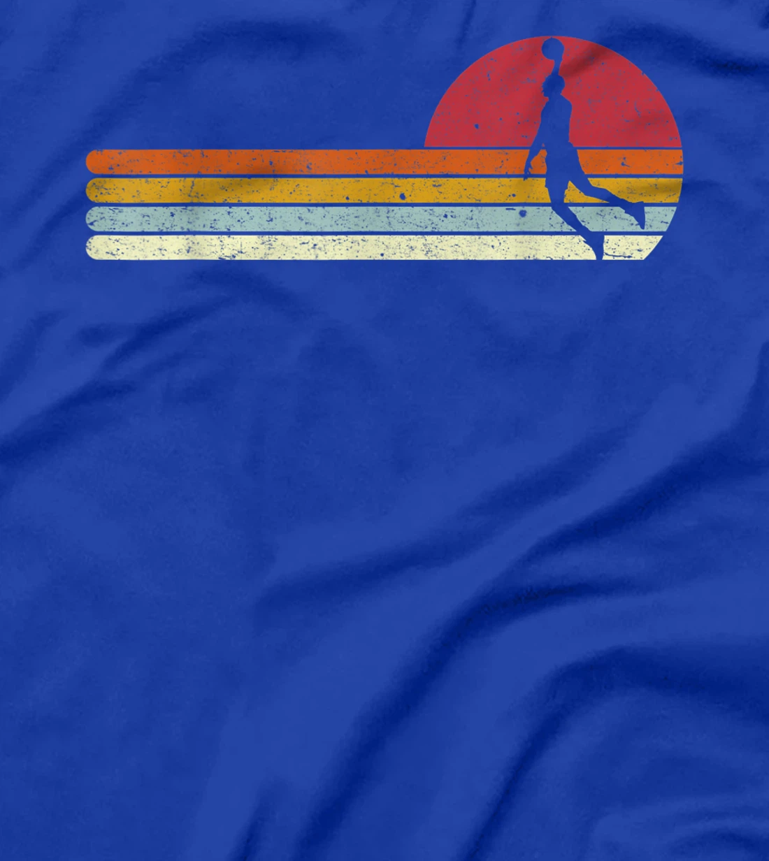 Basketball Sunset Vintage Retro Distressed T-Shirt, Kid T-Shirt and Women T-Shirt