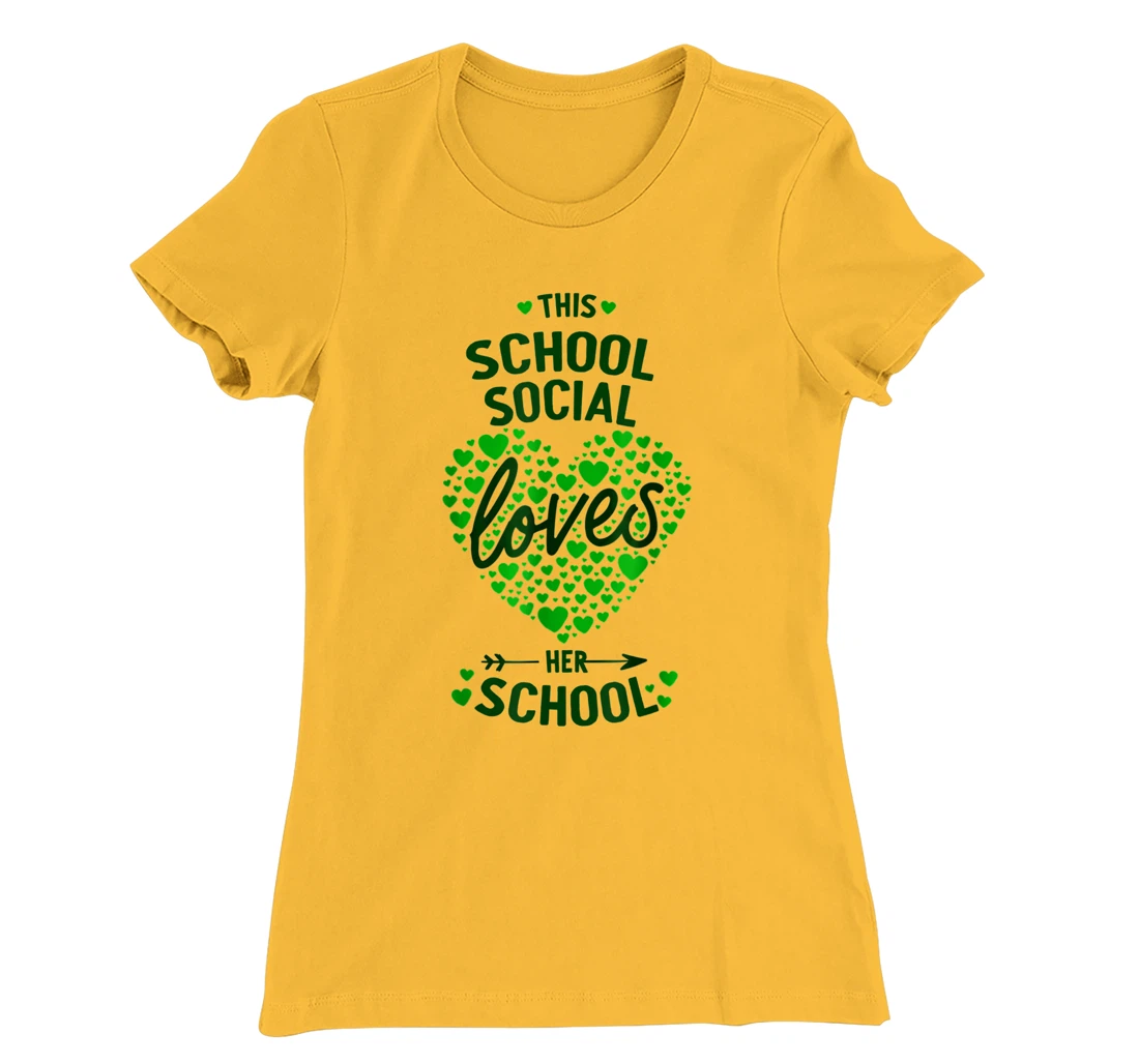 Womens School Social Lucky To Be A Teacher St Patrick Day One Lucky T-Shirt, Women T-Shirt