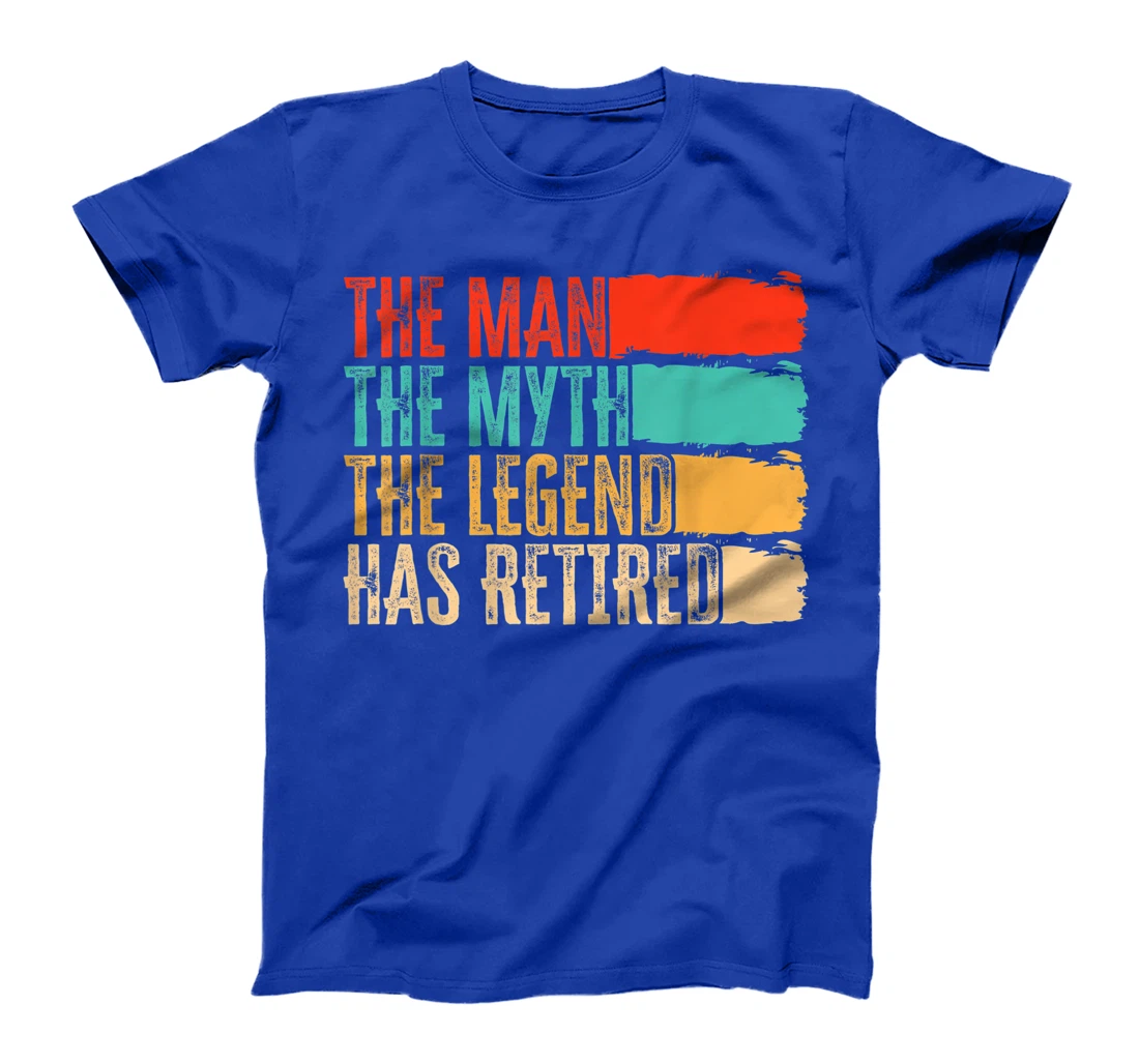 The Man, The Myth And Legend Has Retired Humor, Vintage T-Shirt, Women T-Shirt