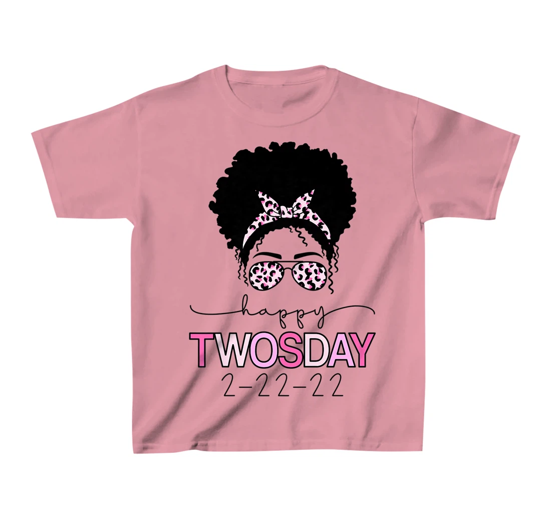 Womens Happy Twosday 2022 2-22-22 February T-Shirt, Kid T-Shirt and Women T-Shirt