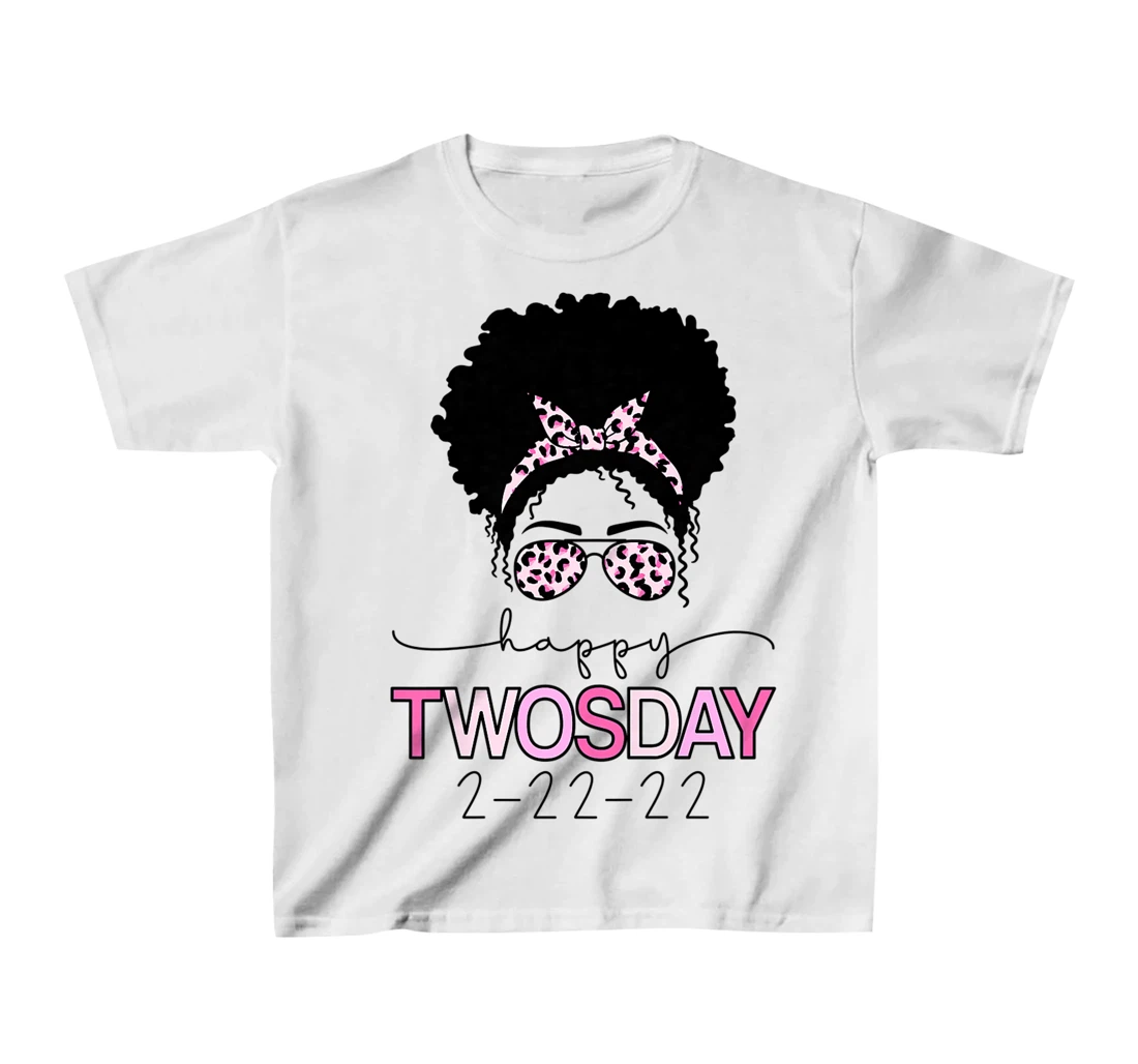 Womens Happy Twosday 2022 2-22-22 February T-Shirt, Kid T-Shirt and Women T-Shirt