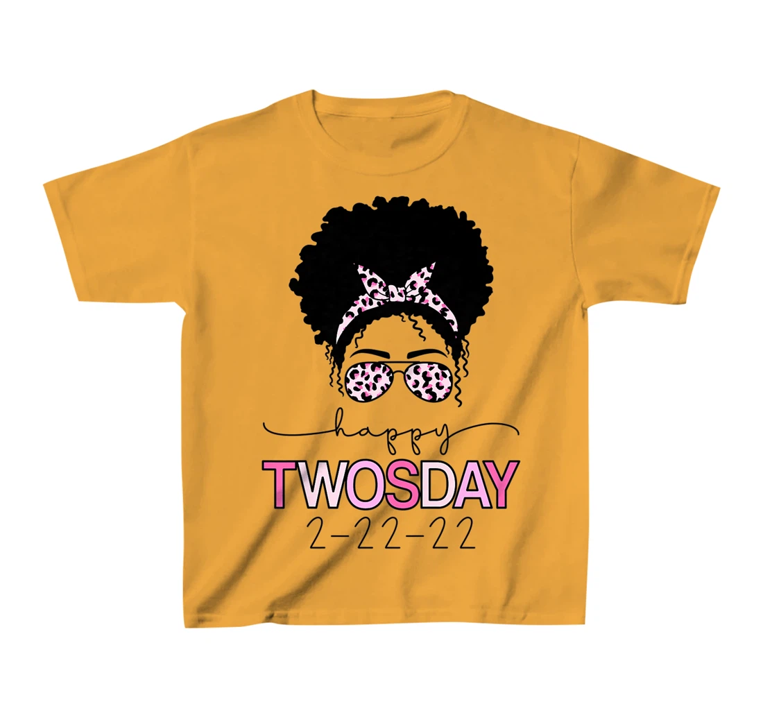 Womens Happy Twosday 2022 2-22-22 February T-Shirt, Kid T-Shirt and Women T-Shirt