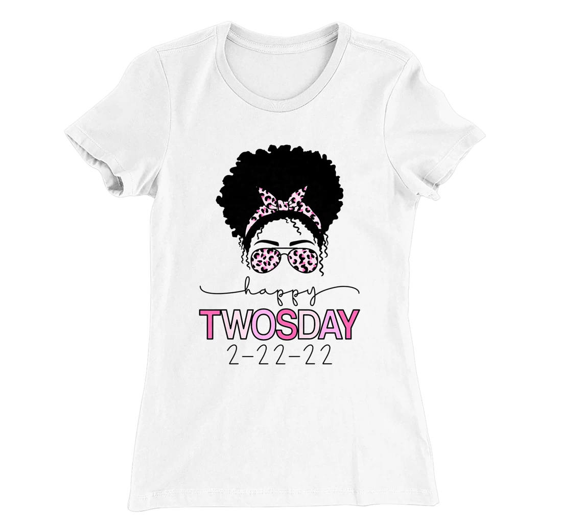 Womens Happy Twosday 2022 2-22-22 February T-Shirt, Kid T-Shirt and Women T-Shirt