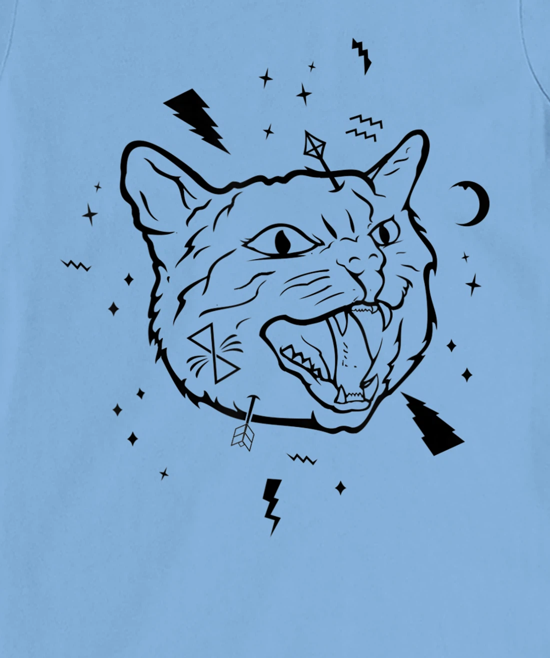 Like Cat Like Owner - Nasty Cat T-Shirt, Women T-Shirt