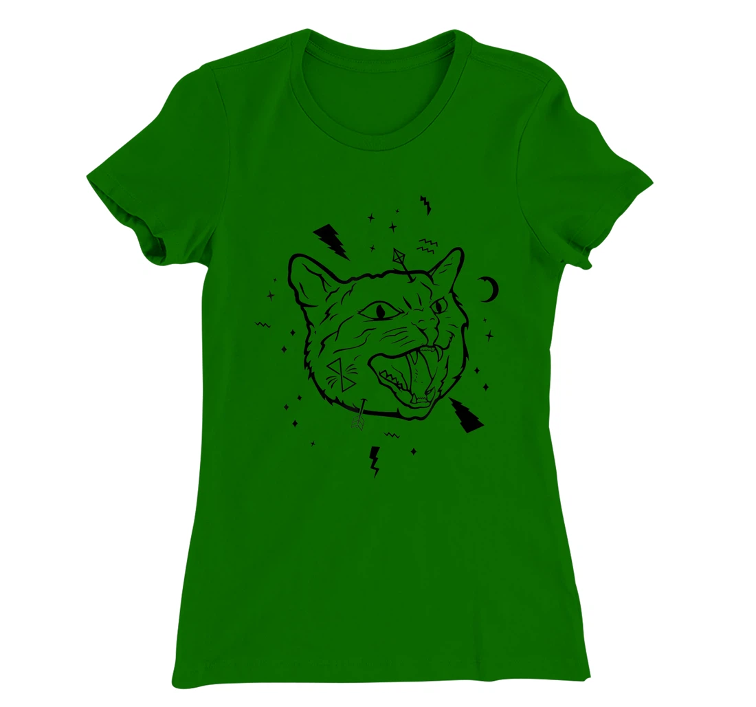 Like Cat Like Owner - Nasty Cat T-Shirt, Women T-Shirt