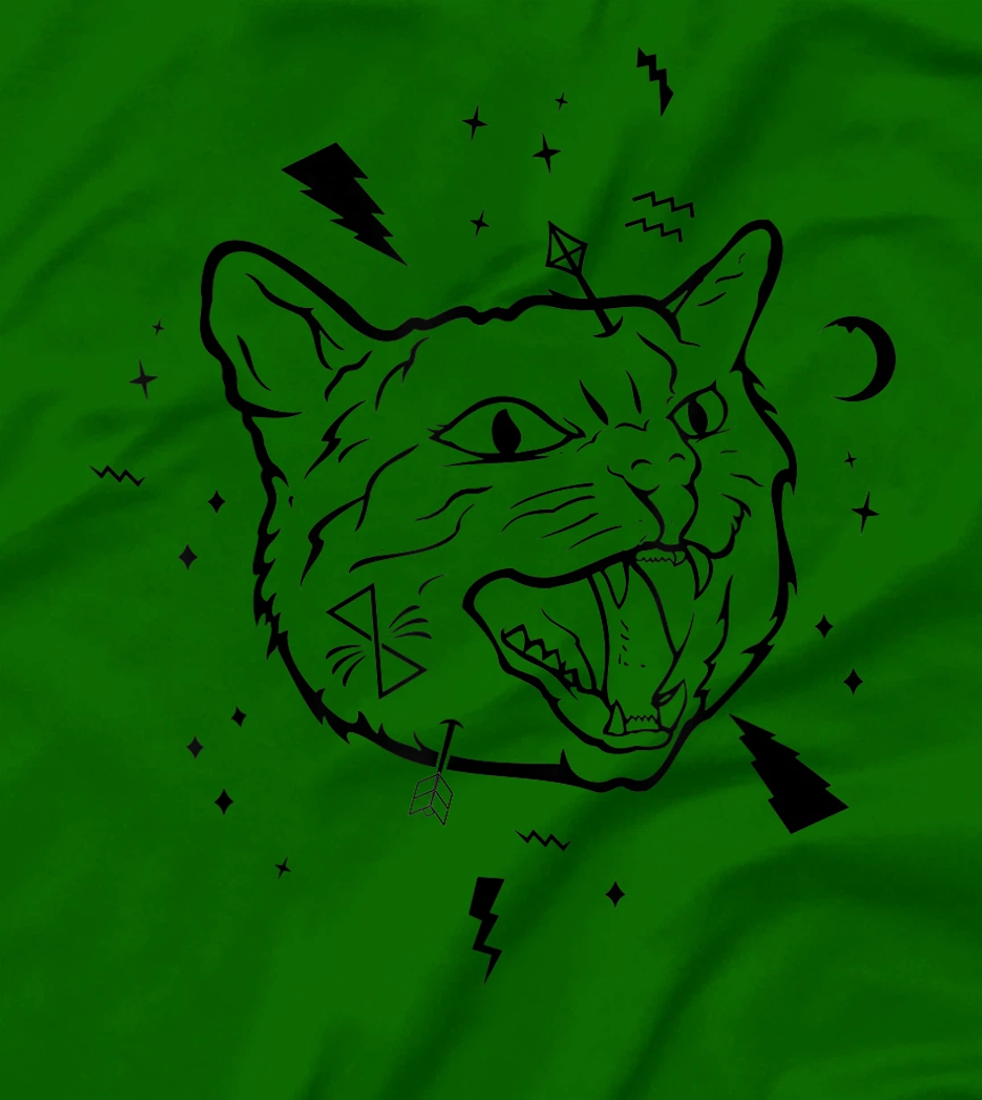 Like Cat Like Owner - Nasty Cat T-Shirt, Women T-Shirt