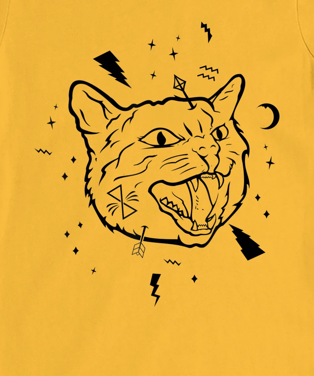 Like Cat Like Owner - Nasty Cat T-Shirt, Women T-Shirt