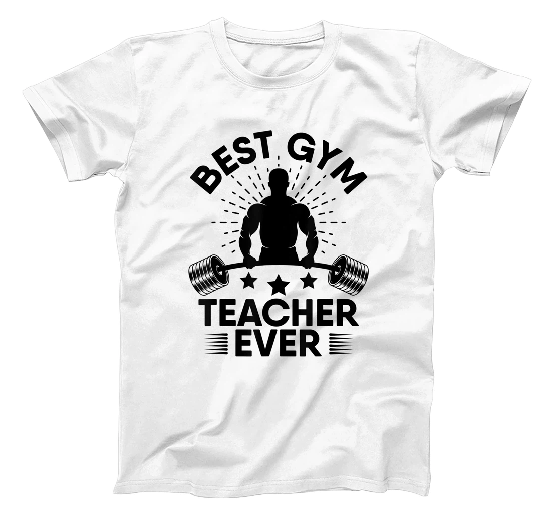 Womens Gym Teacher from Student Workout Gym Exercise Weightlifting T-Shirt, Women T-Shirt