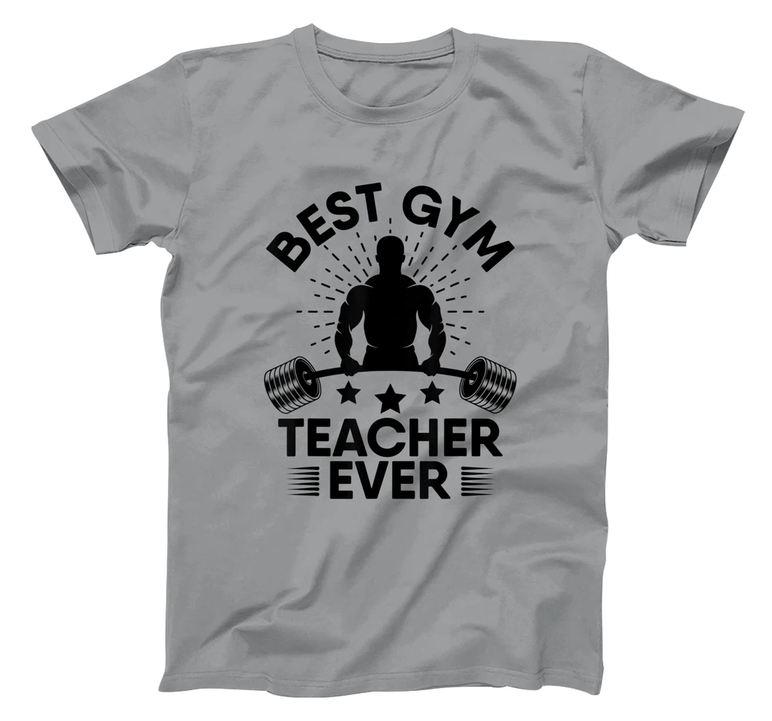 Womens Gym Teacher from Student Workout Gym Exercise Weightlifting T-Shirt, Women T-Shirt