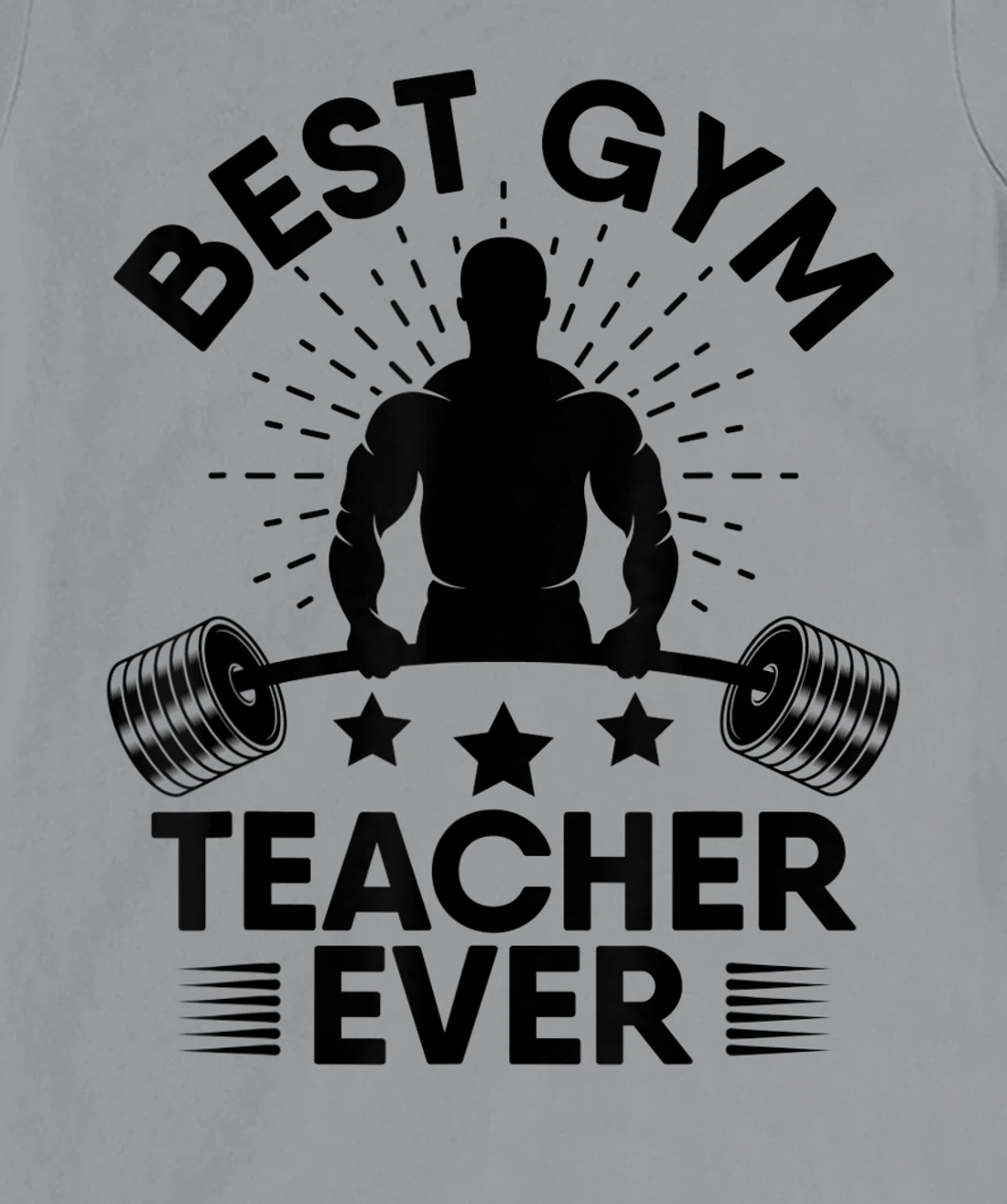Womens Gym Teacher from Student Workout Gym Exercise Weightlifting T-Shirt, Women T-Shirt