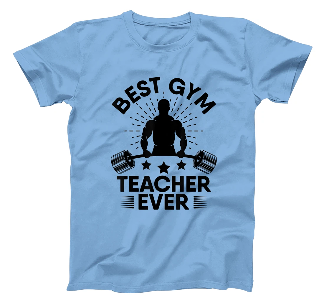 Womens Gym Teacher from Student Workout Gym Exercise Weightlifting T-Shirt, Women T-Shirt
