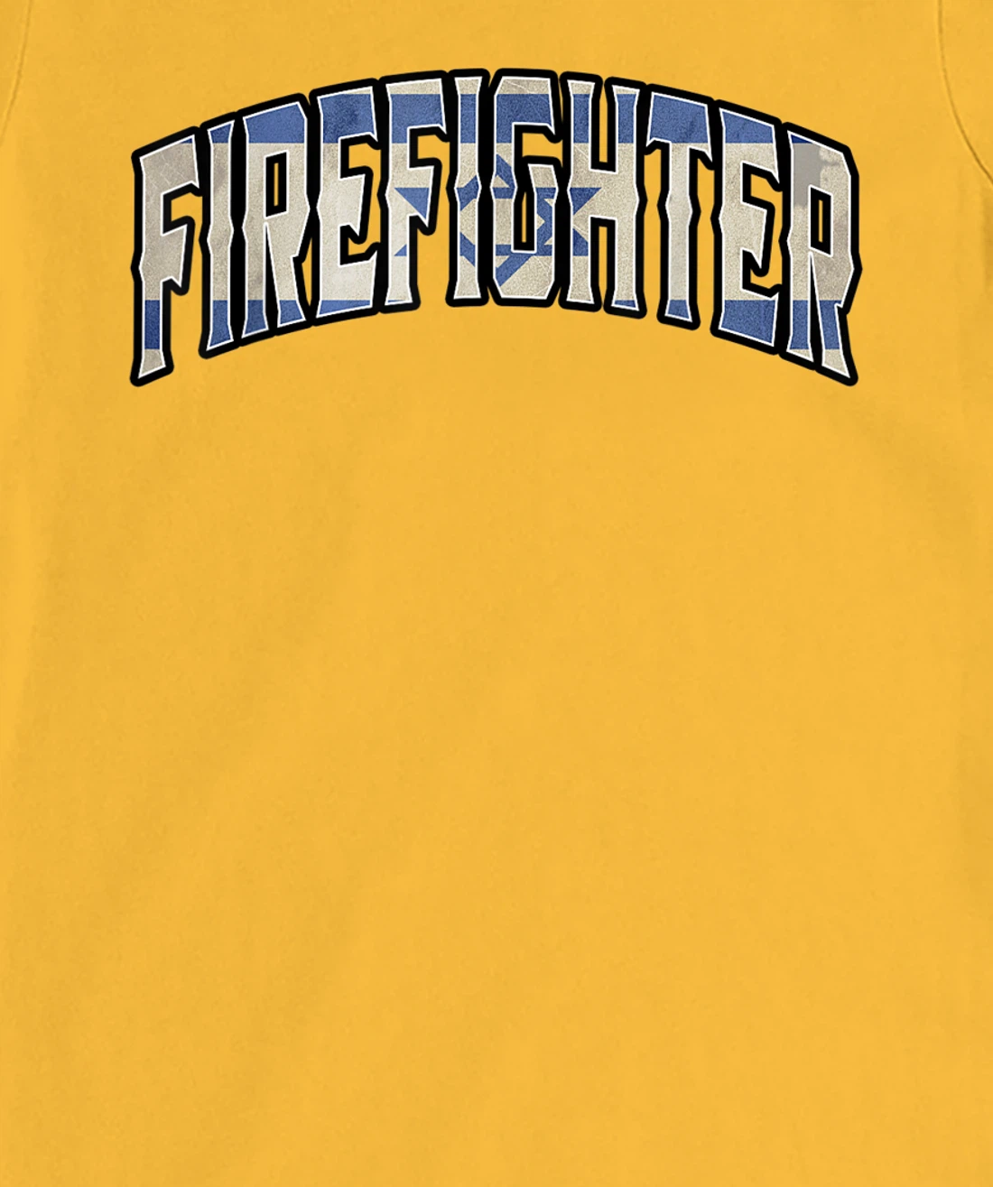 Womens Firefighter Israeli Vintage Heritage DNA Flag T-Shirt, Women T-Shirt