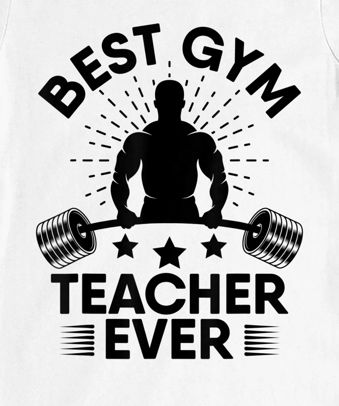Womens Gym Teacher from Student Workout Gym Exercise Weightlifting T-Shirt, Women T-Shirt