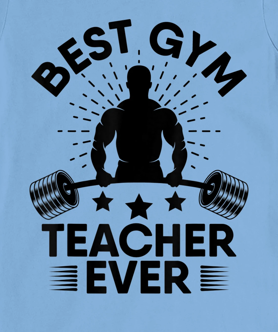 Womens Gym Teacher from Student Workout Gym Exercise Weightlifting T-Shirt, Women T-Shirt