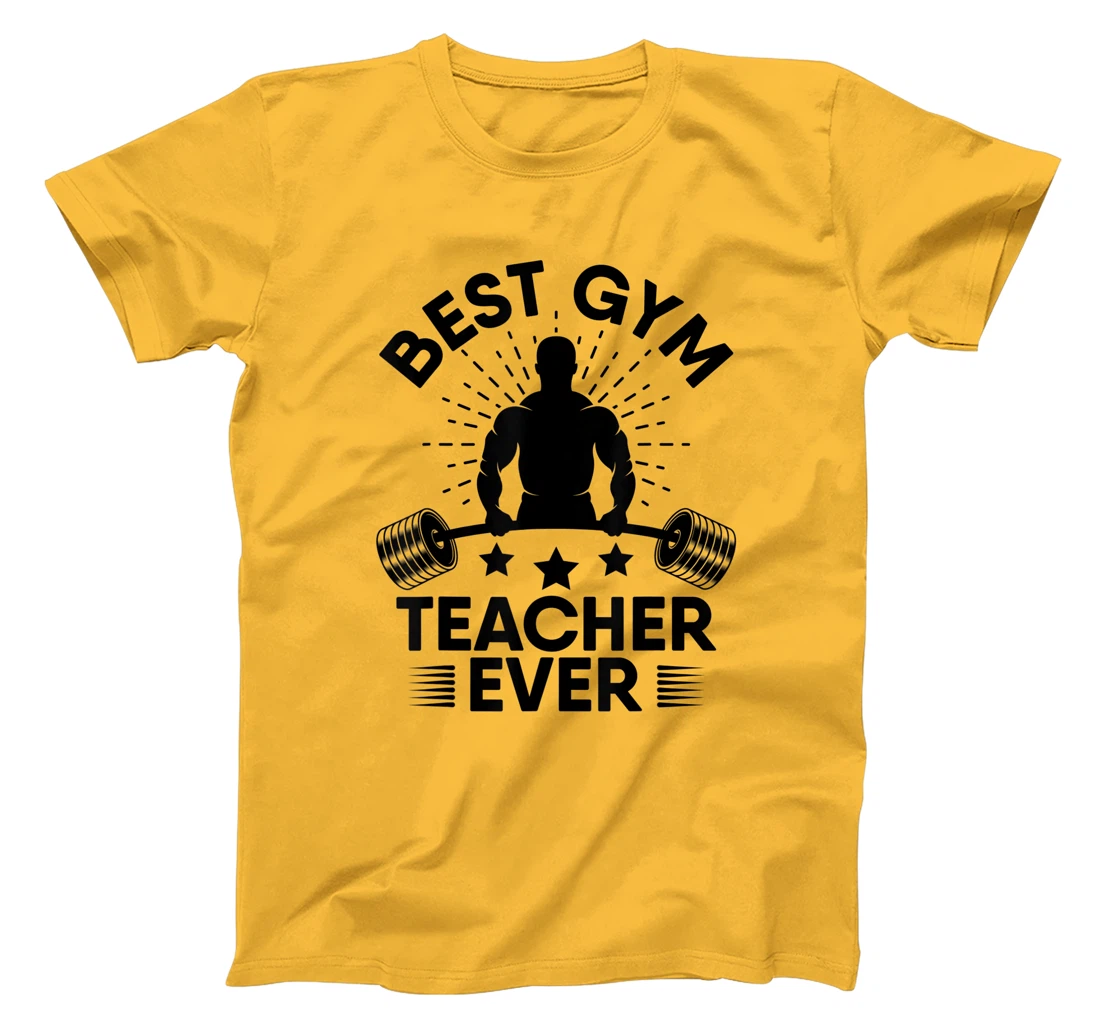 Womens Gym Teacher from Student Workout Gym Exercise Weightlifting T-Shirt, Women T-Shirt