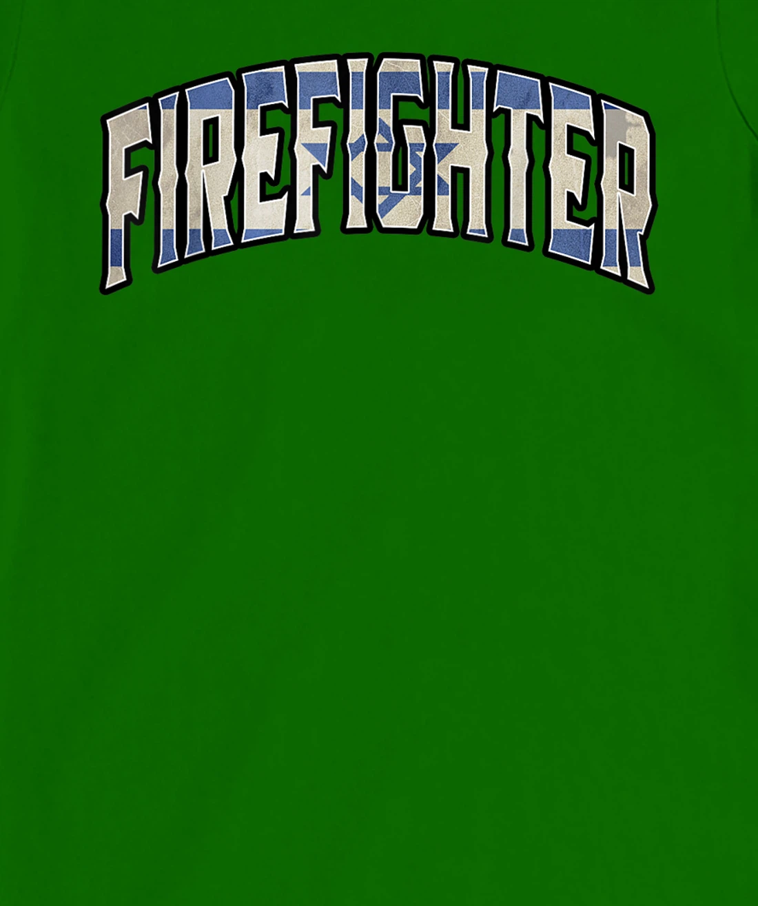 Womens Firefighter Israeli Vintage Heritage DNA Flag T-Shirt, Women T-Shirt