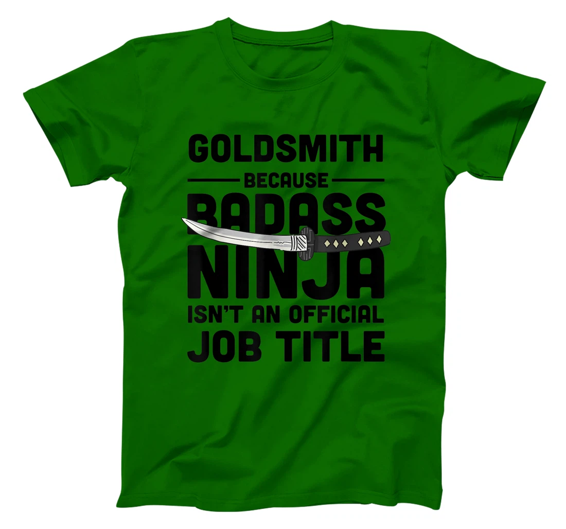 Goldsmith Badass Ninja T-Shirt, Women T-Shirt