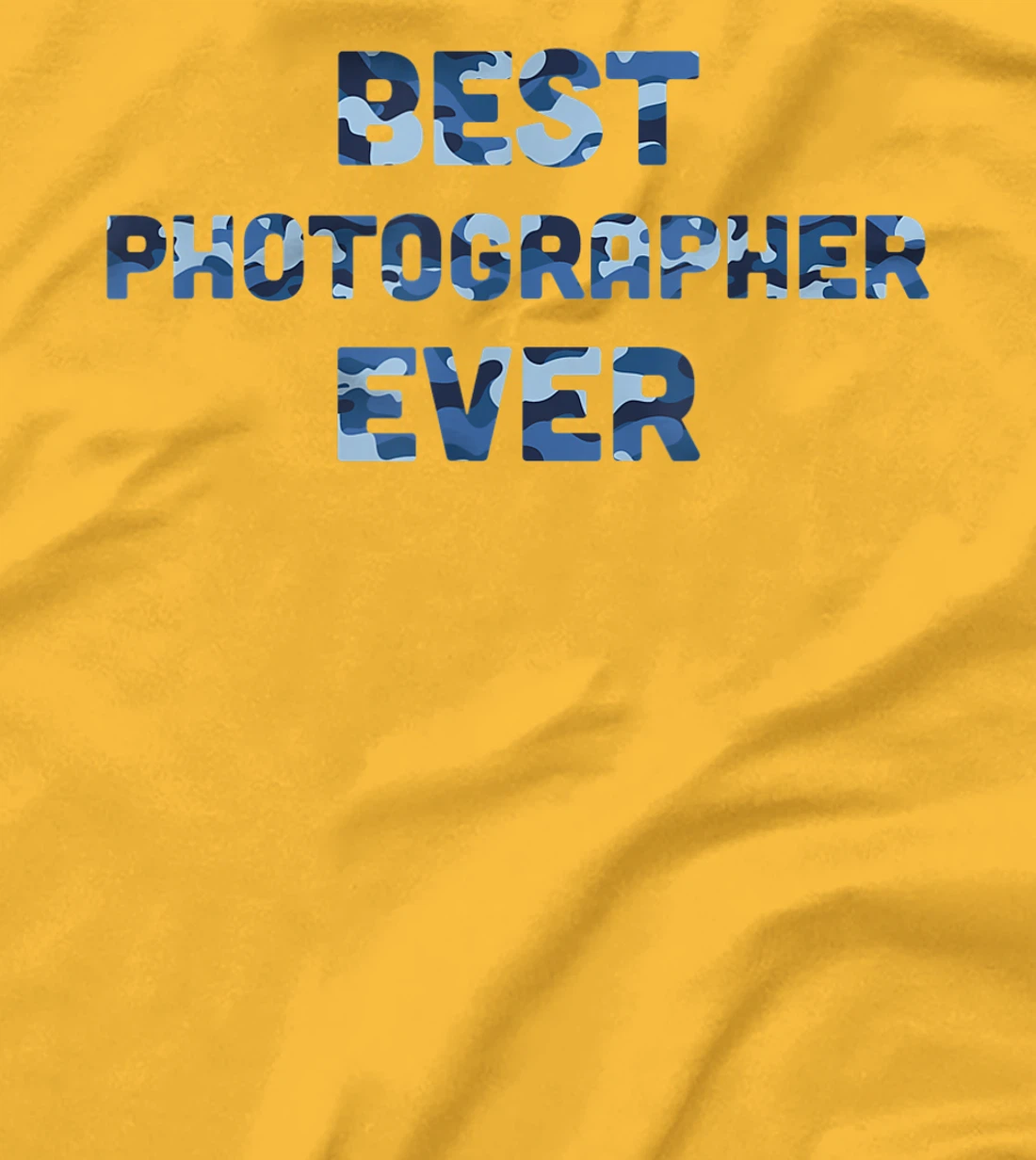 Best Photographer Ever Camo T-Shirt, Women T-Shirt