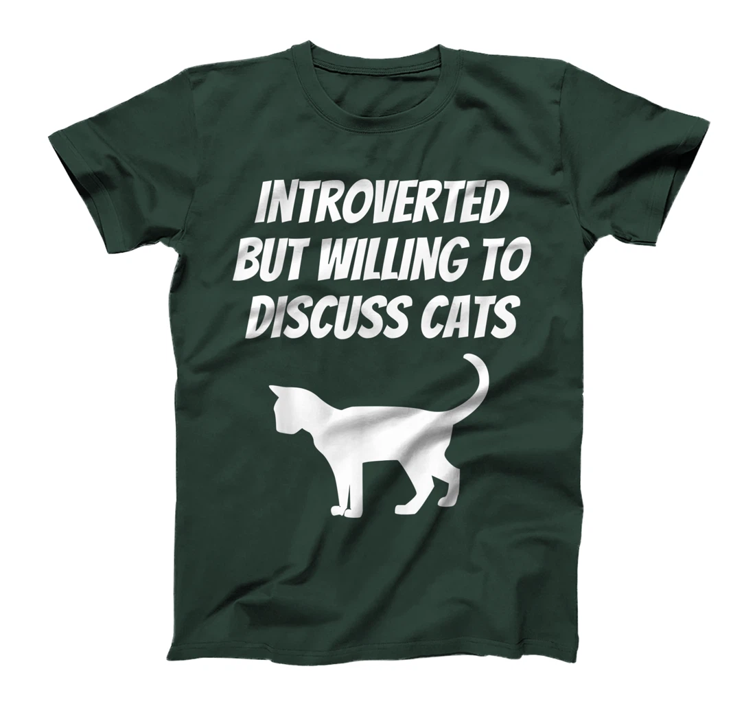 I Like Cats And Maybe 3 People Introverted Cat Lover Humor T-Shirt, Kid T-Shirt and Women T-Shirt