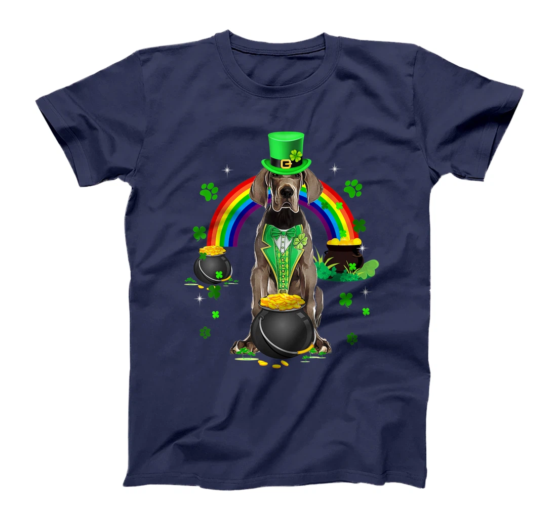 Funny Great Dane Leprechaun Shamrock St. Patrick's Day T-Shirt, Kid T-Shirt and Women T-Shirt