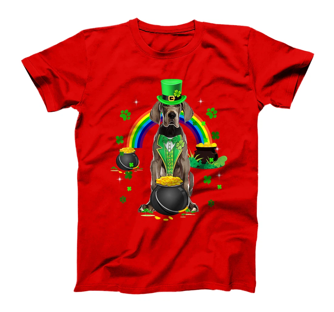 Funny Great Dane Leprechaun Shamrock St. Patrick's Day T-Shirt, Kid T-Shirt and Women T-Shirt