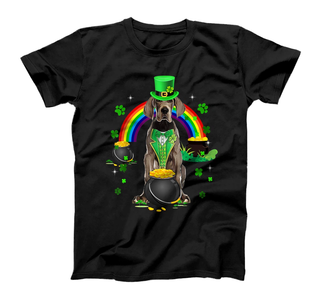 Funny Great Dane Leprechaun Shamrock St. Patrick's Day T-Shirt, Kid T-Shirt and Women T-Shirt