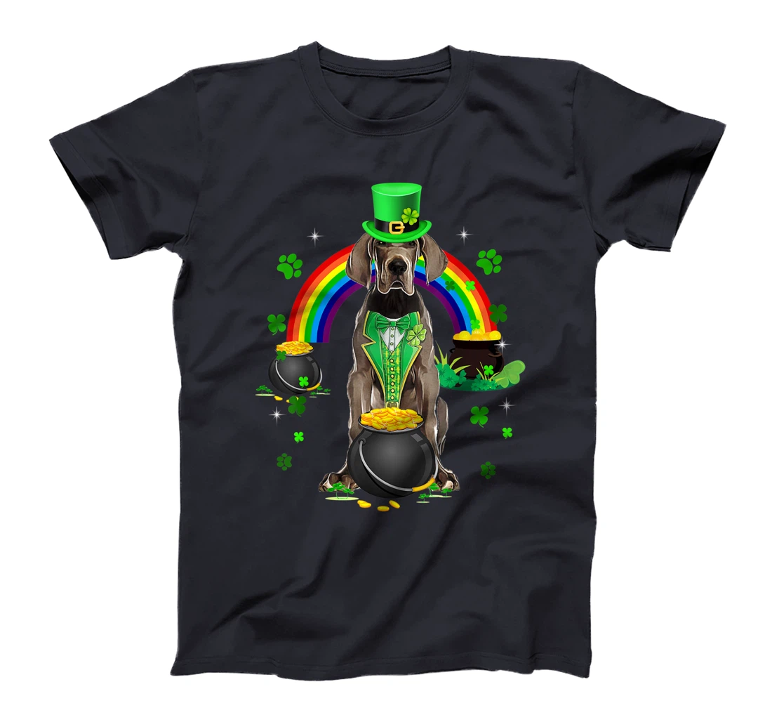 Funny Great Dane Leprechaun Shamrock St. Patrick's Day T-Shirt, Kid T-Shirt and Women T-Shirt