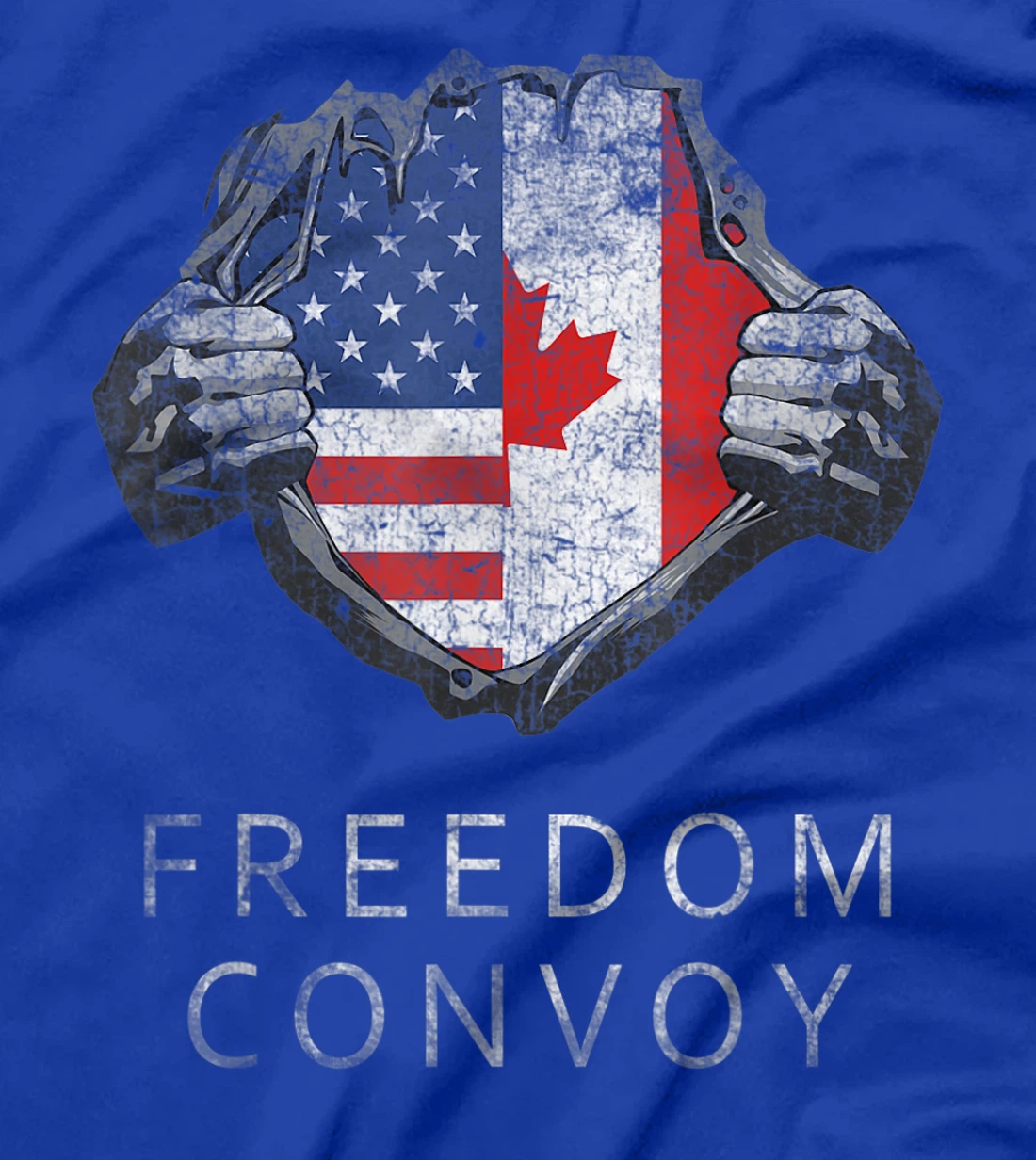 Canada Freedom Convoy 2022 Canadian Truckers Support T-Shirt, Women T-Shirt