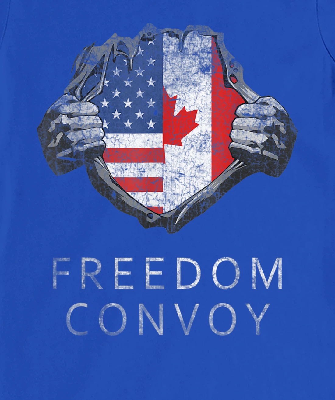 Canada Freedom Convoy 2022 Canadian Truckers Support T-Shirt, Women T-Shirt